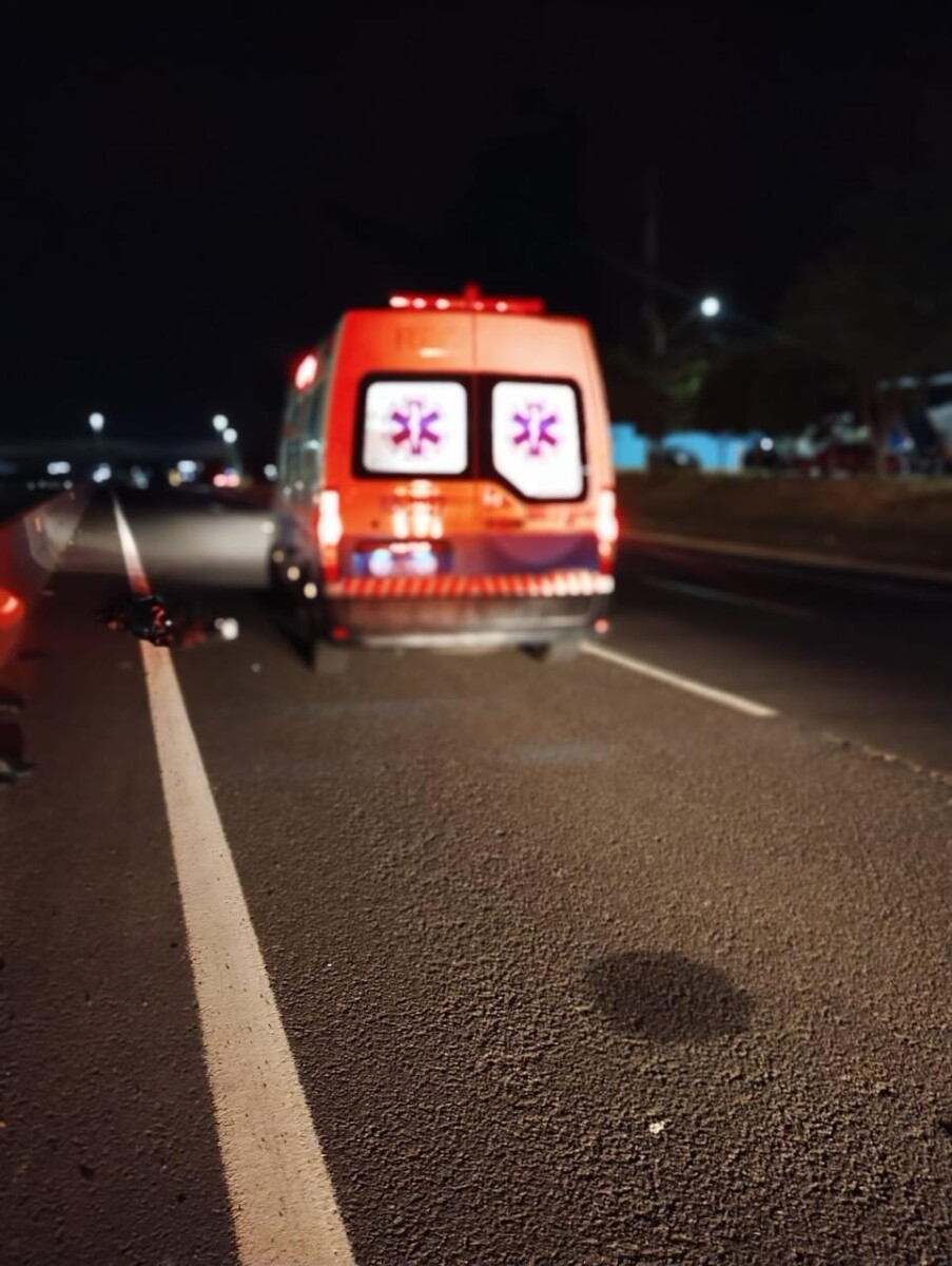 Homem morre atropelado na rodovia do contorno em Marilia