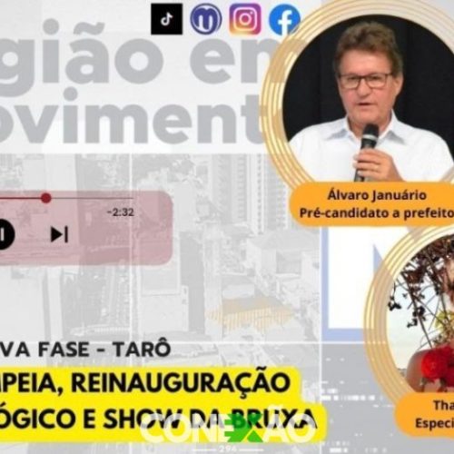 🚨 NÃO PERCA! ENTREVISTA IMPERDÍVEL HOJE NO AGORA INTERIOR 🚨