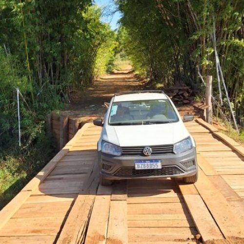 Prefeitura conclui melhorias na Ponte do Córrego da Jacutinga e acesso está liberado