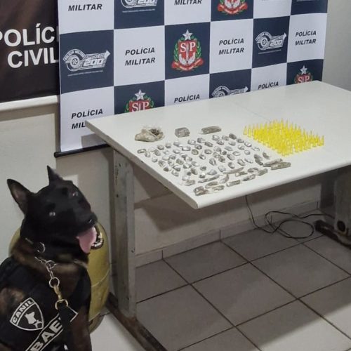 Homem é preso por trafico de drogas em Pompéia/SP